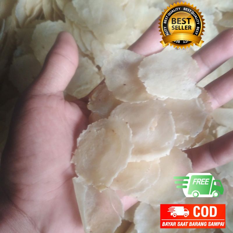 

Emping melinjo super tipis 1kg//Asli limpung