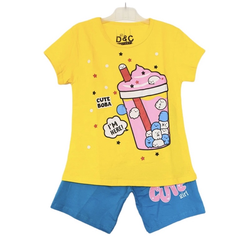 Stelan Kaos Anak ice Cream