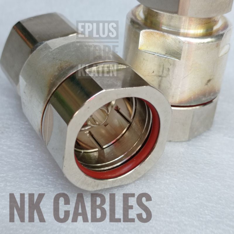 Konektor 7/8 Din Male NK CABLES LDF5 body tebal seperti Andrew KN118