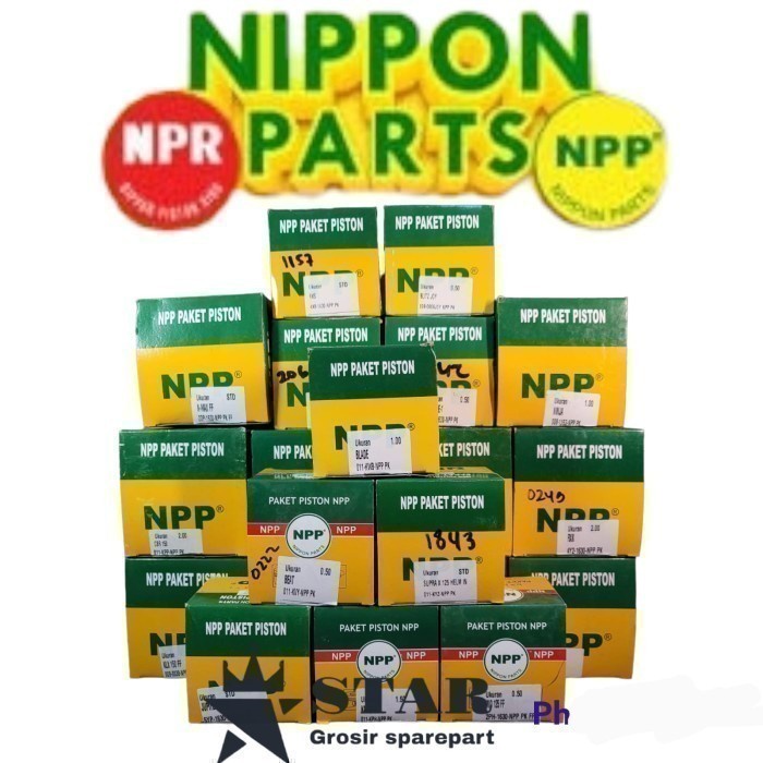 PISTON KIT VARIO 110 KARBU KVB NPP PEN 13