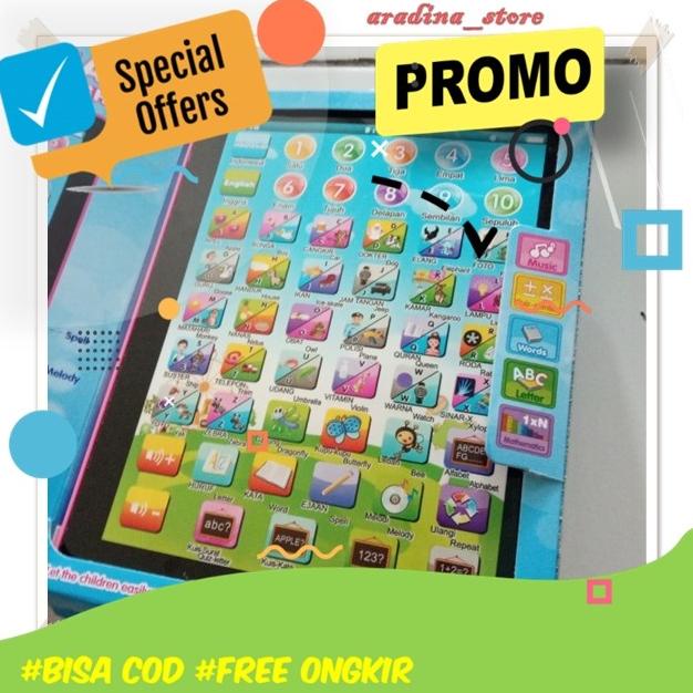 Ipad Mini Play Pad Edukatif 2 Bahasa Mainan Edukasi Anak 2 3 4 5 6 Thn
