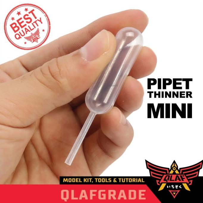 

Pipet Mini Akurat Tetes Pendek Kecil Dropper Transfer Thinner Cairan