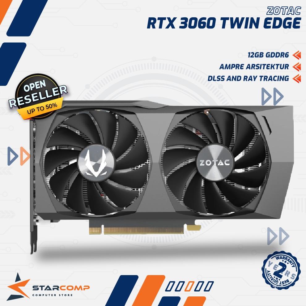 ZOTAC VGA GAMING GeForce RTX 3060 Twin Edge 12GB GDDR6 RTX3060