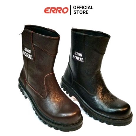 Sepatu safety boots, Sepatu safety kulit, Sepatu safety origanal kulit, Sepatu safety kulit murah