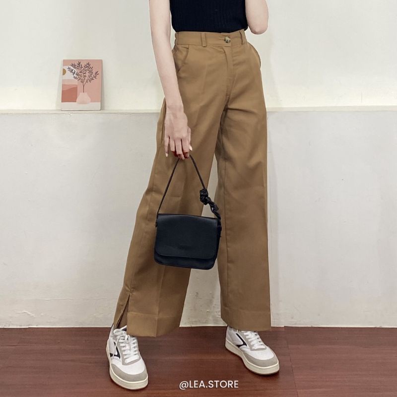 MELVA SLIT PANTS / CELANA KULOT WANITA TERBARU