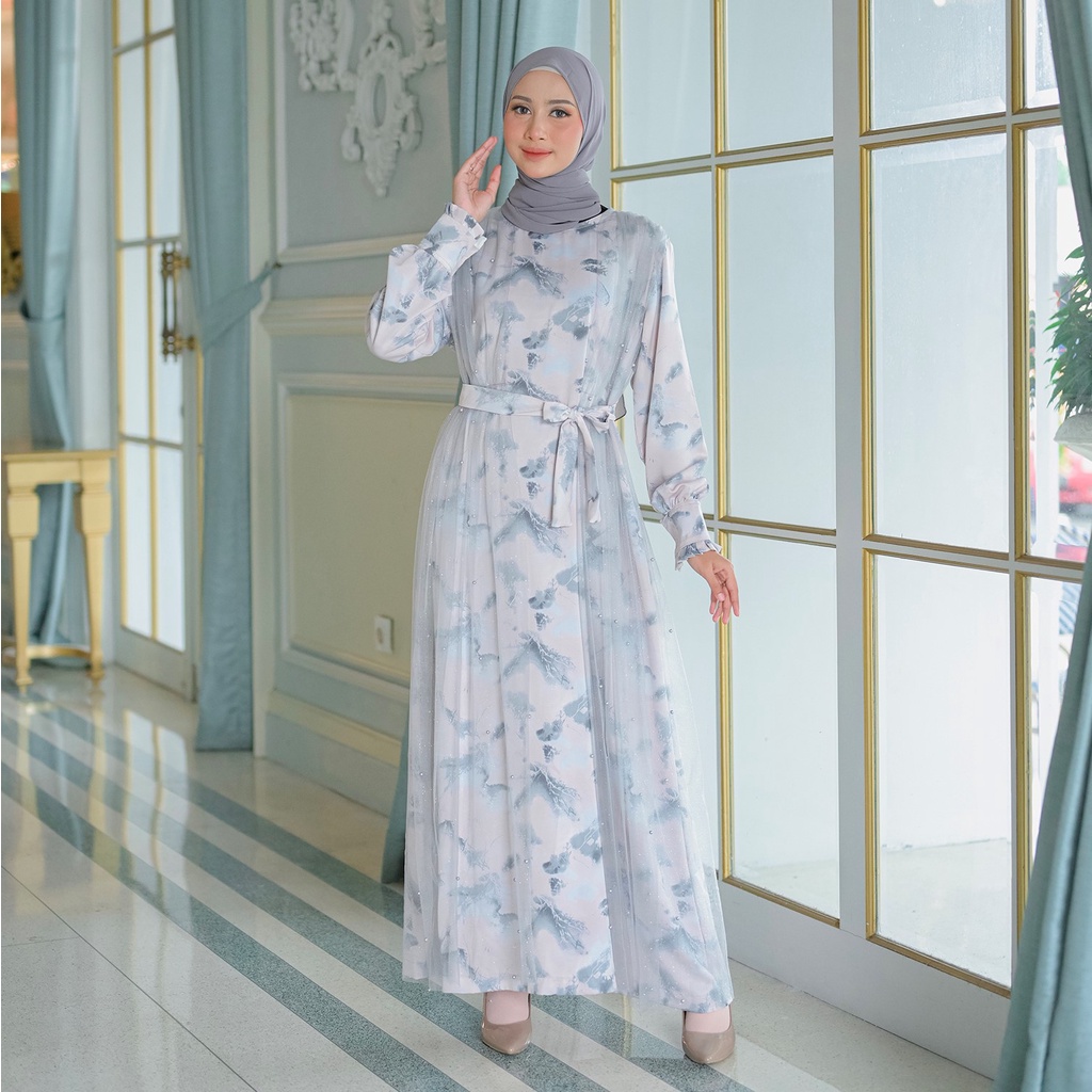 DRESS SHAWWAL EID SERIES Couple Anak Untuk Lebaran Bahan Armany silk Busui Friendly