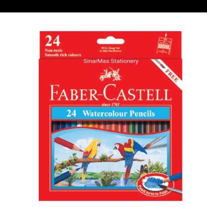 

Terlaris Faber Castel 24 Water Colour Pensils - Pensil Warna - Pensil Gambar 24