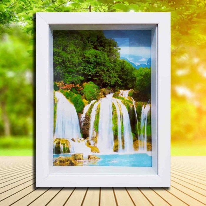 

Terlaris Bingkai 3D ( 21,6X35 Cm ) Rongga Tengah 3Cm