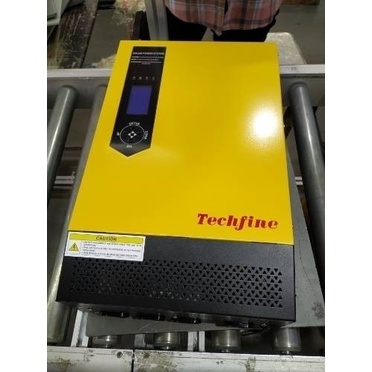 Terlaris Inverter Hybrid Panel Surya Techfine 5Kva Mppt 48V Psw Lf Toroid