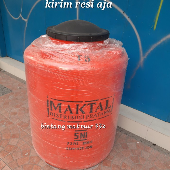 Terlaris Torn Air Maktal 500 Liter Orange/Toren/Tandon Air