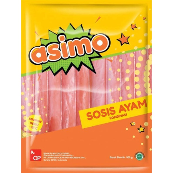 

ASIMO SOSIS AYAM 500GR / CHICKEN SOSIS