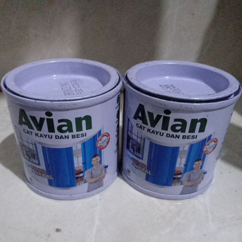 Cat Chrome Avian Brown Emas 100cc