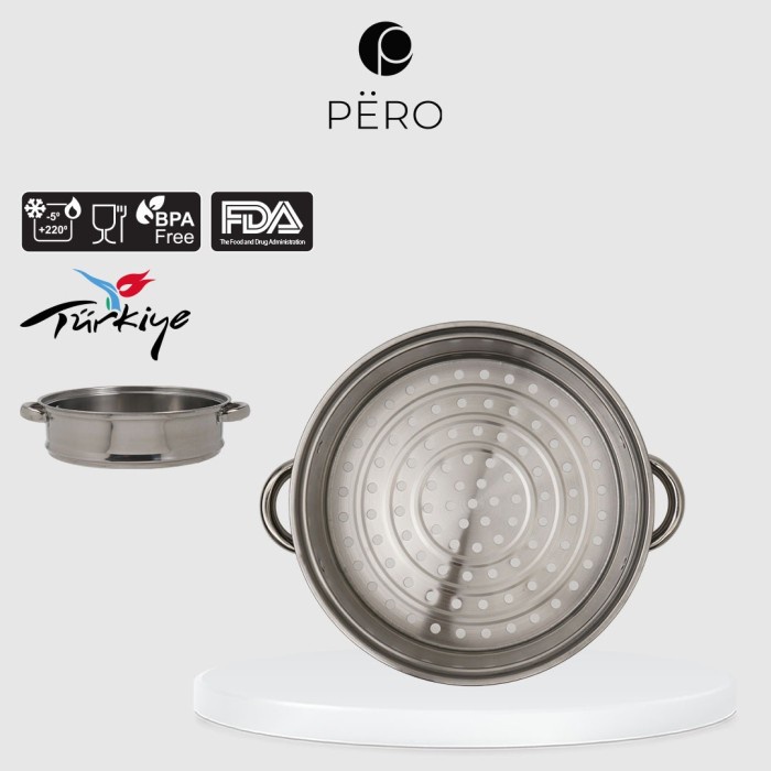 PERO FOOD STEAMER / PENGUKUS MAKANAN MULTIFUNGSI