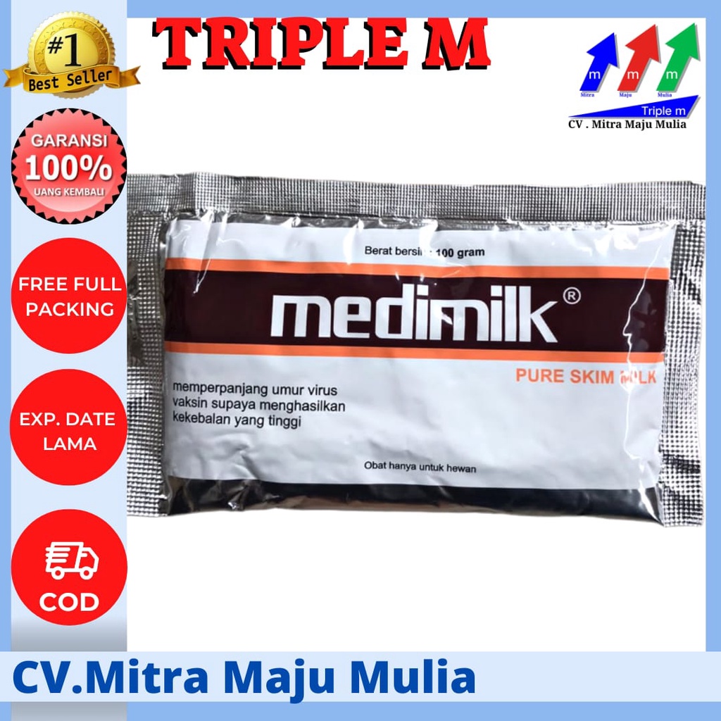 MEDIMILK 100 gr - Susu Pelarut Vaksin