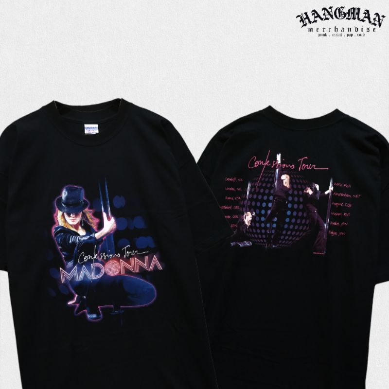 Tshirt/Kaos Band Official Madonna - Confessions Tour 2006