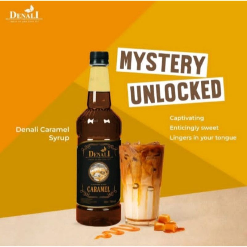 

sirup caramel denali 750ml / repack sample 100ml