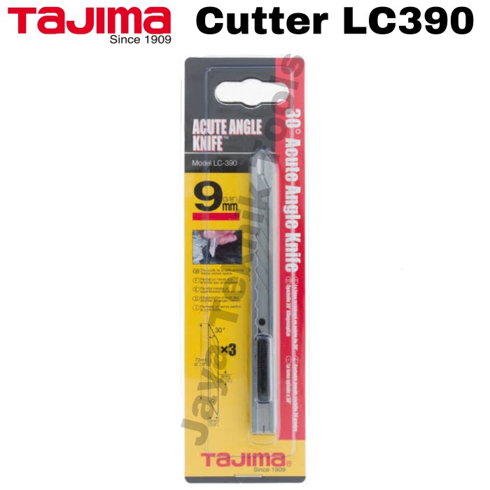 

Ukirku Cutter Tajima Lc 390 Acute Angle Knife Pemotong Pisau Besi Jepang