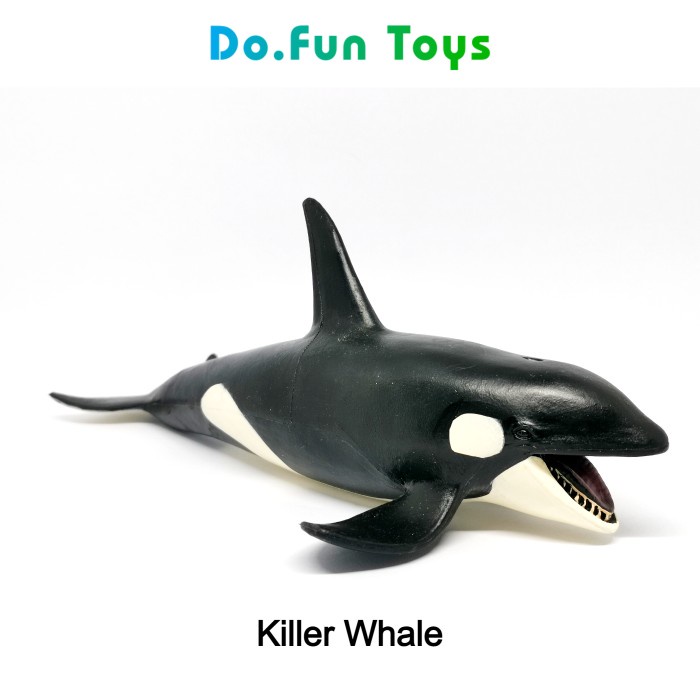 Miniatur Killer Whale Animal Figure/ Miniatur Paus Pembunuh / Orca