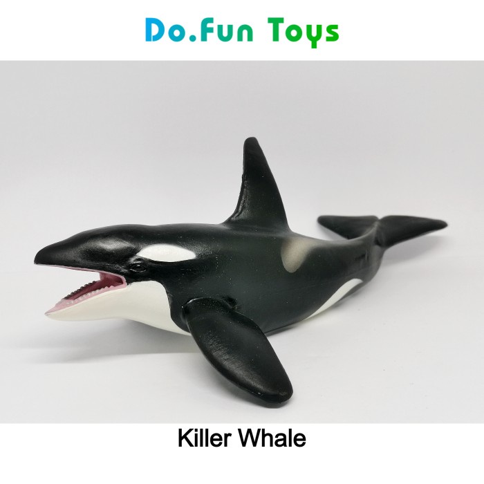 Miniatur Killer Whale Animal Figure/ Miniatur Orca / Paus Pembunuh