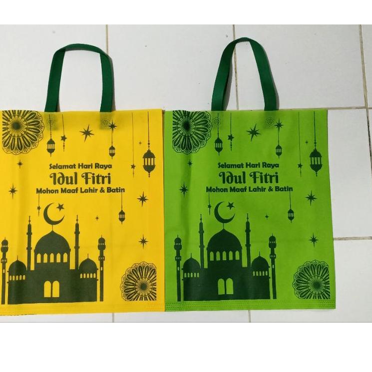 

Ready Hari Ini Tas Lebaran Idul Fitri Jumbo Ekonomis 38x45 Tas Goodie Bag (isi 12pcs)