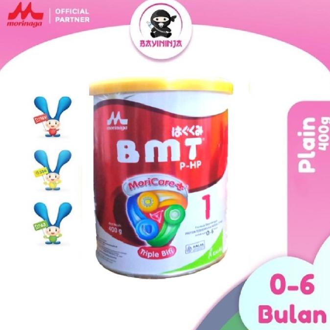 morinaga bmt php susu formula 0 to 6 bulan tin 400g 400 g dpb02