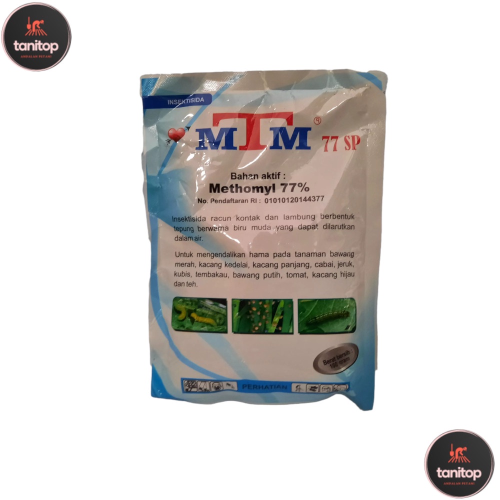 MTM 400 Gram Metomil Insektisida Ulat Grayak Ampuh