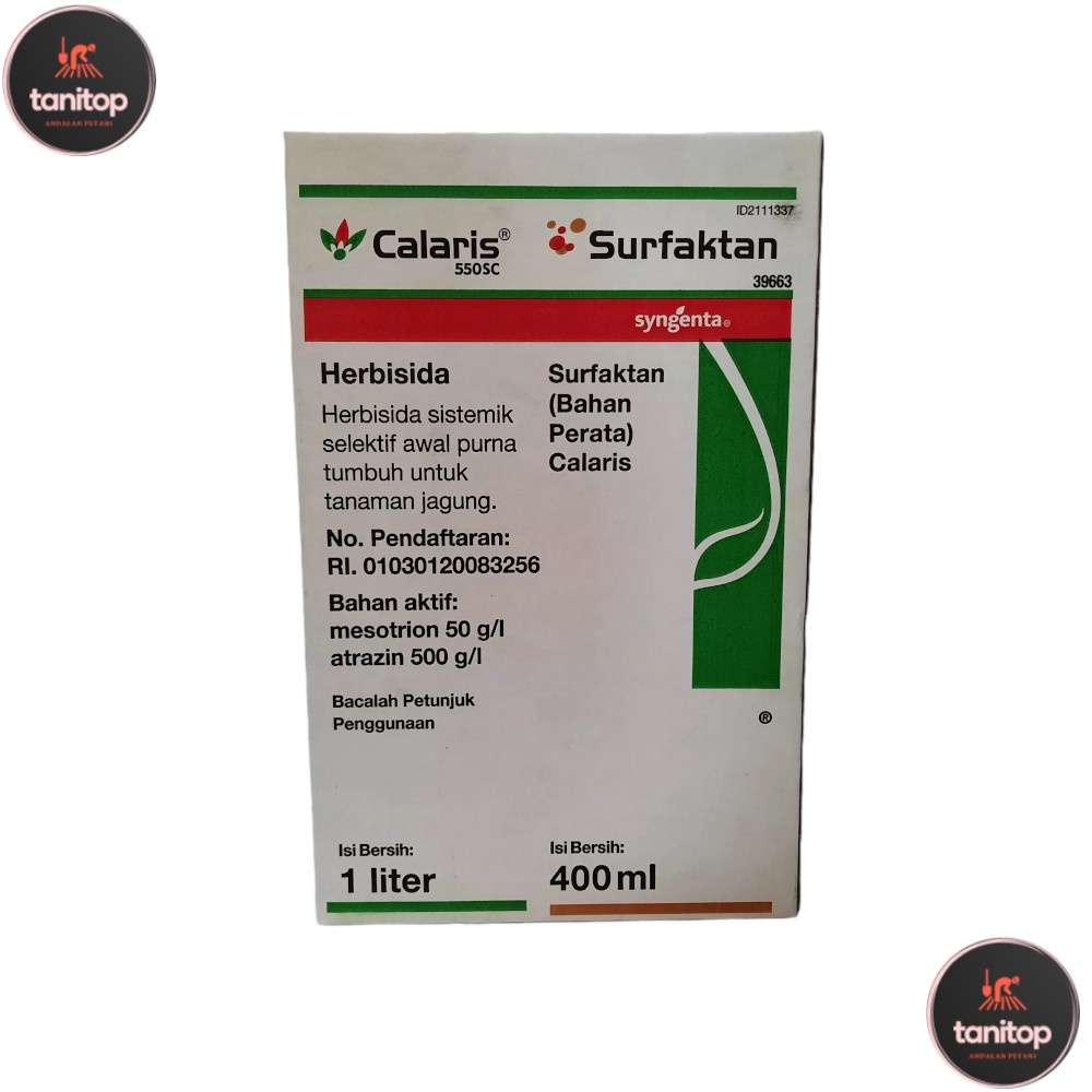 Calaris 1 Liter Herbisida Gulma Jagung Ampuh