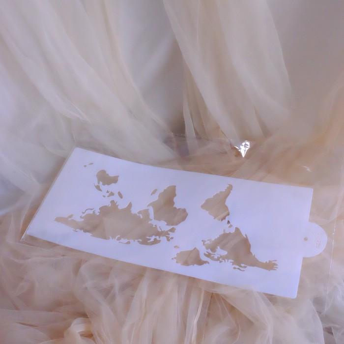 

Terlaris Stn World Map Stencil