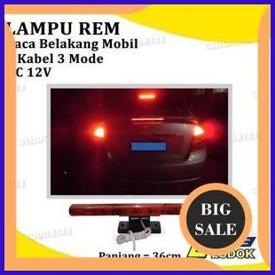 Lampu Rem Strobo Kedip Brake Stop Light Tempel Kaca Belakang Mobil tools n parts 29M4R23