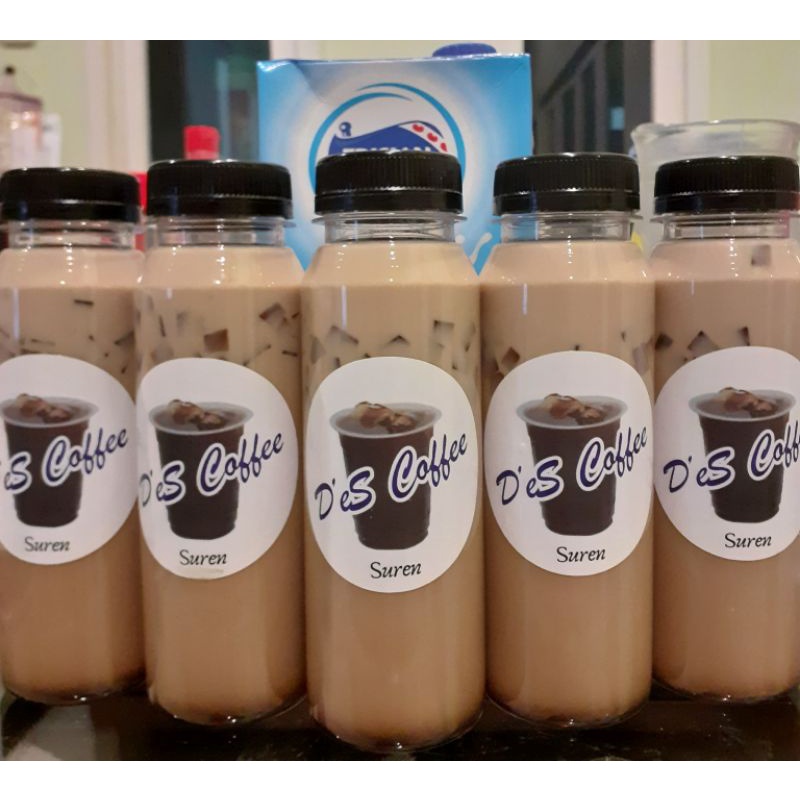 

Kopi Susu Gula Aren plus Jelly