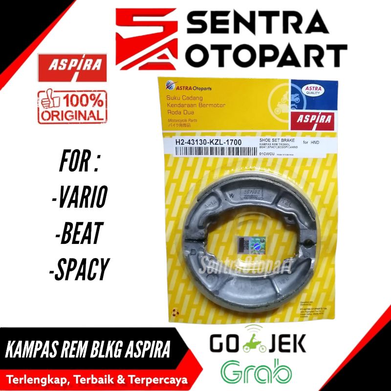 Kampas rem belakang vario spacy beat scoopy original ASPIRA