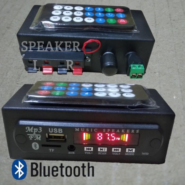 Terlaris Power Amplifier Bluetooth Mp3 Player Fm Usb Ampli Mini 12 Volt Stereo