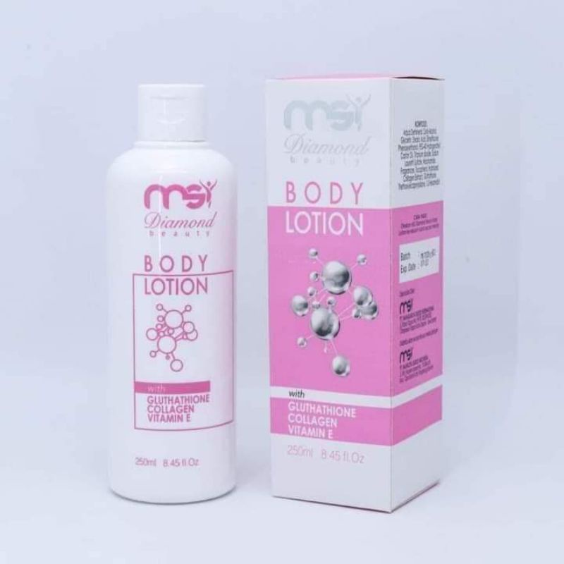 BODY LOTION DIAMOND MSI 100% ORI