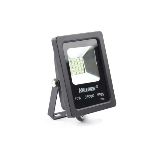 Terlaris Krisbow Led Outdoor Lampu Sorot Flood Light 10W / 20W / 30W / 50W W/Ww