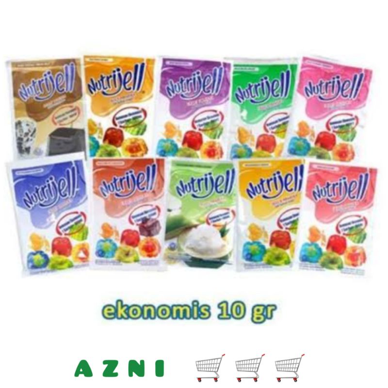 

NUTRIJELL Ekonomis Mini 10 gr - All Varian