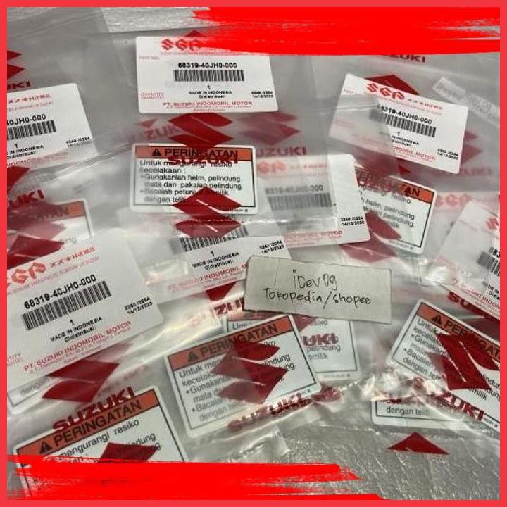 

(IDEV) STIKER LABEL STICKER TEMPELAN PERINGATAN LABEL WARNING SGP