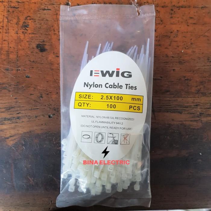 

Terlaris Kabel Ties Ewig 2,5 X 100Mm 2.5 X 100Mm 10Cm