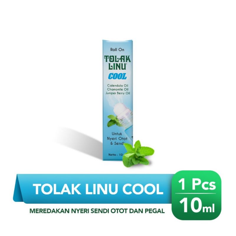 Tolak Linu Cool Roll On 10ml - Meredakan Nyeri Sendi, Otot dan Pegal