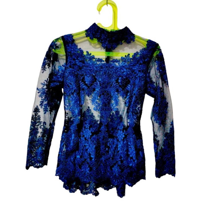 |PRELOVED| Kebaya brokat tile bordir/ Kebaya Modern/ Atasan wisuda