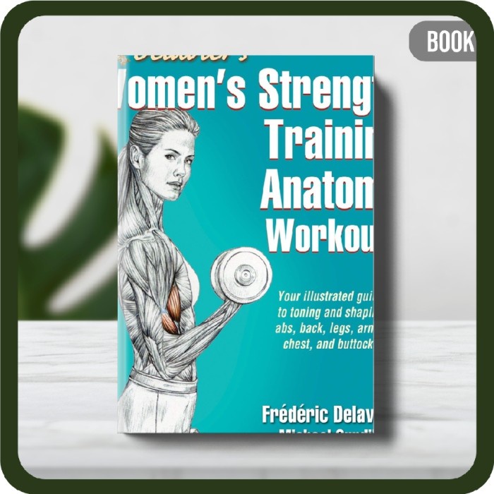 

Buku - Delavier's Women's Strength Training Anatomy Workouts Paperback