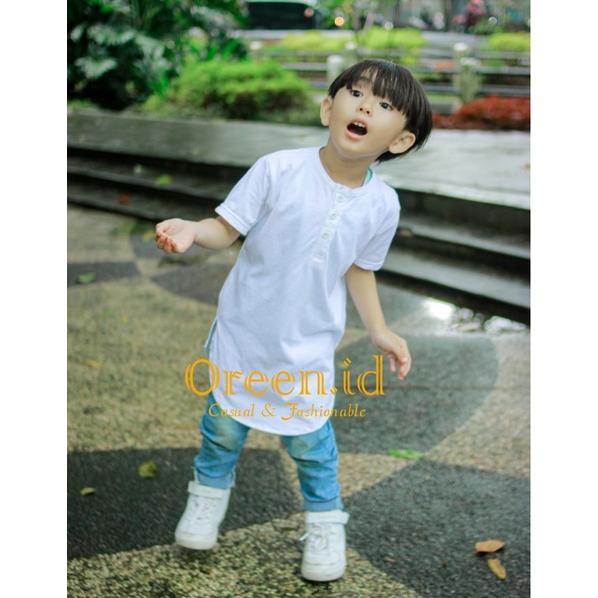 Berkualitas Baju muslim anak Pakaian muslim anak laki-laki Baju koko anak Kurta anak Gamis anak laki