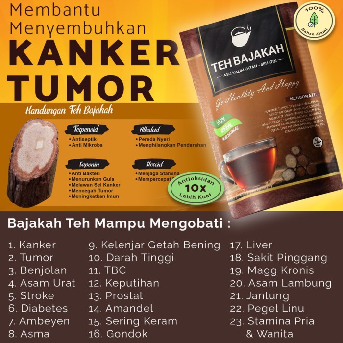 

TEH CELUP BAJAKAH ASLI KALIMANTAN AKAR KAYU BAJAKAH