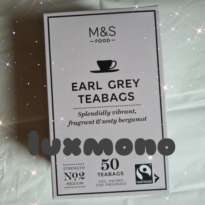

M&S MARK MARKS & AND SPENCER EARL GREY TEABAGS TEA BAG TEH CELUP