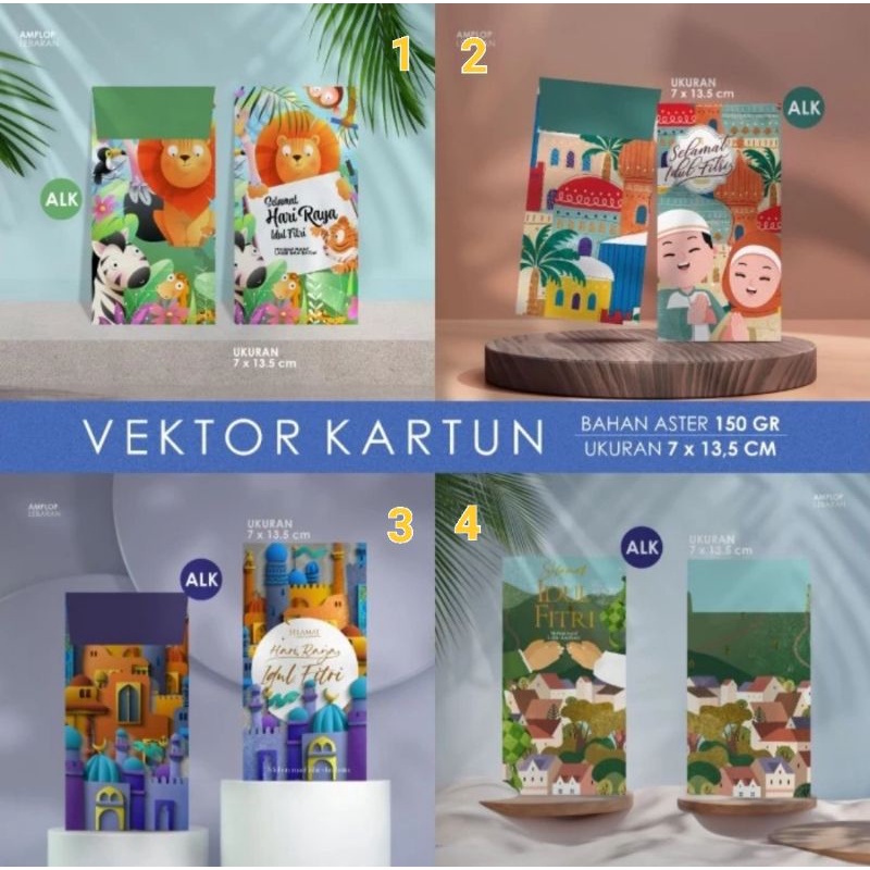 

AMPLOP LEBARAN PANJANG 7X13,5cm /AMPLOP LEBARAN MURAH / BAHAN ASTER 150GSM / AMPLOP AESTETIK / AMPLOP LUCU / AMPLOP KARTUN