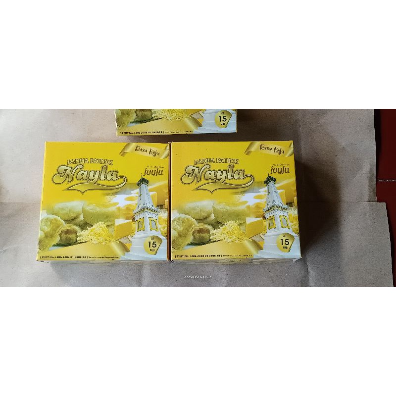 Bakpia Pathok Nayla Varian Rasa Keju Asli Jogja