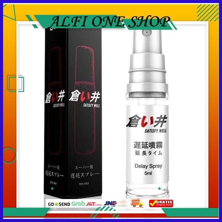 OLO DELAY SPRAY SATISFY WELL MADE IN JAPAN BERKHASIAT