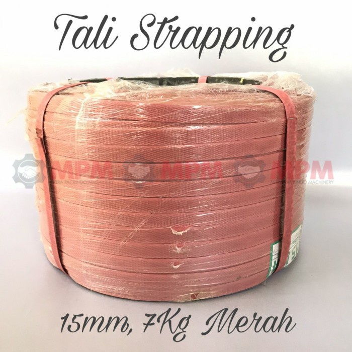 

TERMURAH Tali Strapping Band 15mm Tali Straping Pengikat Barang