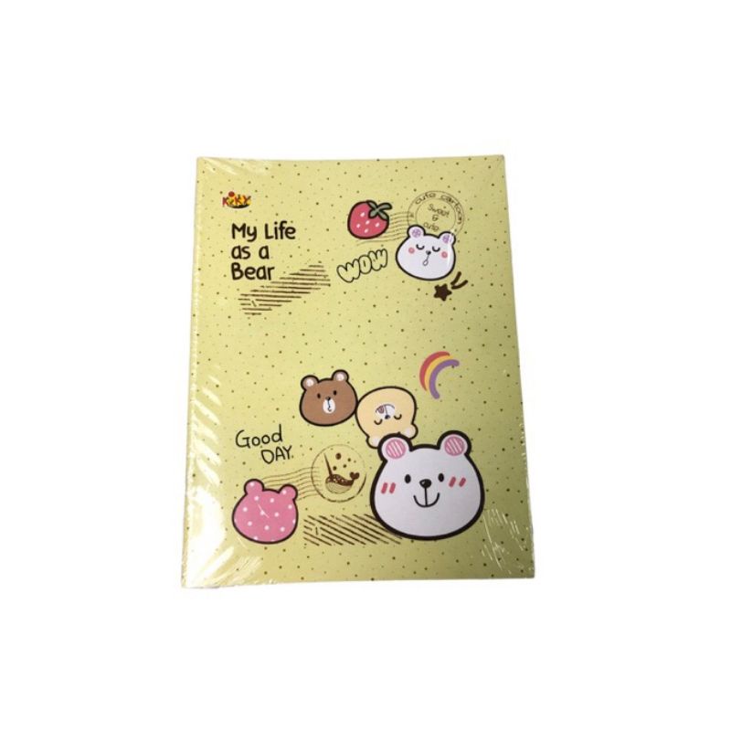 LK42 Buku Tulis Warna Kiky 38 lembar isi 10pcs / Pack