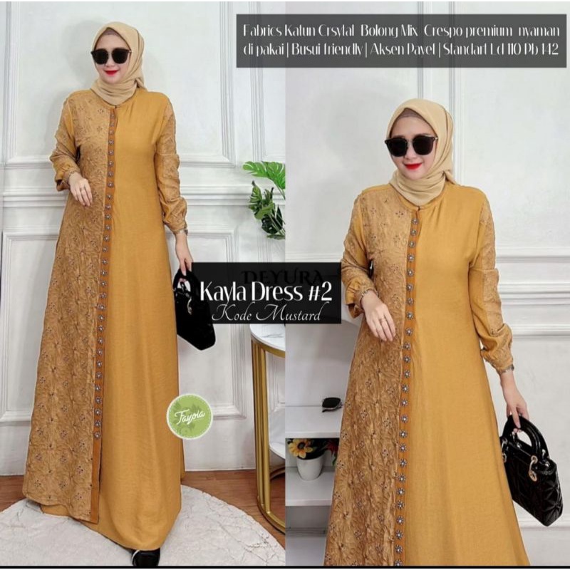 GAMIS DRESS KAYLA