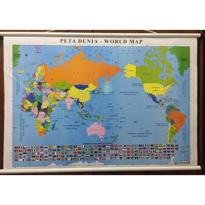 Terlaris Peta Dunia Worldmap Peta Dinding